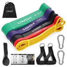 Pull Up Assist Bands Set Resistance Loop Bands Powerlifting Exercise Stre
