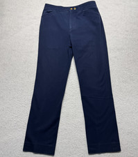 Vintage Lauren Ralph Lauren Dress Pants Blue Pleated Trousers Women's Size 8