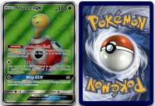 Shuckle GX 195/214 Ultra Rare Lost Thunder Pokemon Holo Heavily Played on eBay