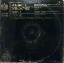 Morawetz Tchaikovsky Kodaly Dvorak – Koizumi WSO LP 1985 CBC Digital Classical