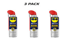 3 PACK WD-40 Specialist Water Resistant Silicone Lubricant, 11 oz.