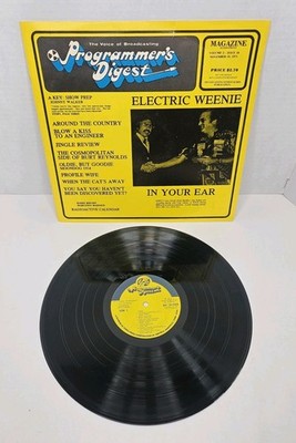 PROGRAMMER'S DIGEST Nov 1973 Vol 2 Issue 10 Vinyl Record PROMO Burt Reynolds