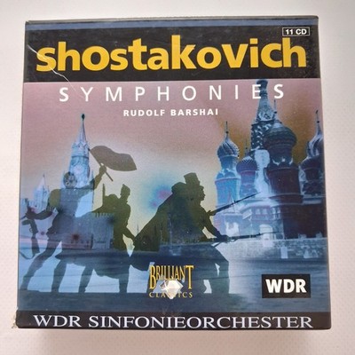 Shostakovich: Symphonies / Rudolf Barshai / Brilliant Classics 11 CD box 6324