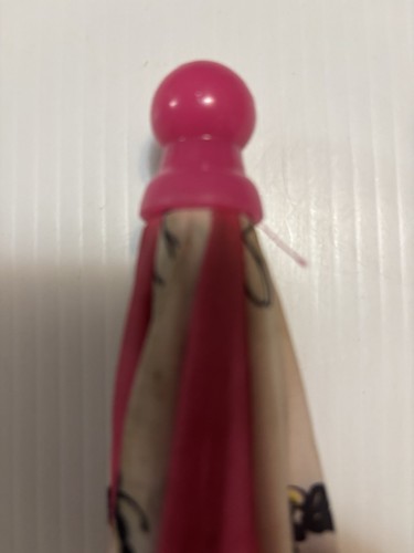 Vintage Disney Minnie Mouse Little Girls Pink Umbrella 18" Parasol Rare HTF EC - Picture 7 of 7