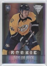 2013-14 Panini Titanium Rookie Draft Position Number 61/70 Taylor Beck #139 0c3