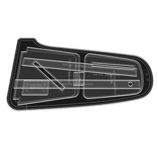 2X(Sling Bag Acrylic Template,Leather Pattern Acrylic Leather Templates for5970