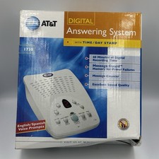 AT T Digital Answering Machine System 1738 Lightly Used/Open Box Looks Great