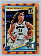 2025 Donruss WNBA #98 Maddy Westbeld Orange Laser #/199