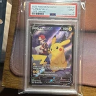 2022 POKEMON SWORD & SHIELD LOST ORIGIN #TG16 FULL ART/PIKACHU V PSA 9