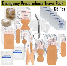 First Aid Kit Supplies All Purpose Emergency Survival Pack with Assorted Bandage