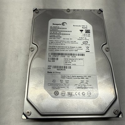 Seagate Barracuda 7200.10 250GB Internal 7200RPM 3.5'' HDD