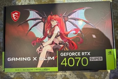 MSI GeForce RTX 4070 SUPER GAMING X SLIM (12GB) Graphics Card