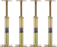 House Floor Jacks, 4 PCS Post Floor Joist Jacks for Leveling, 11.6"-16" Height