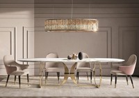 Edelstahl Esstisch Esszimmer Moderne Wohnzimmer KüChe Tische Design Tisch Metall