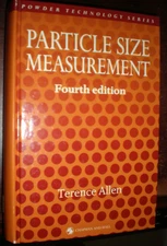 Particle Size Measurement by Terence Allen (1990, HARDCOVER) BRAND NEW