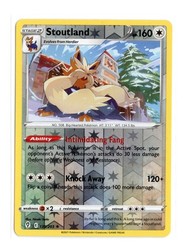 Stoutland 135/203 Evolving Skies Reverse Holo Rare