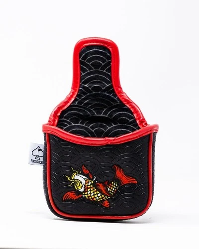 Pins and Aces Koi Flow Mallet Putter Headcover