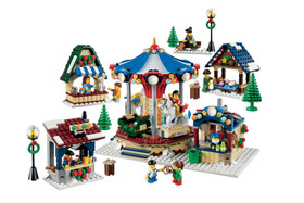 LEGO Creator Expert 10235 Winter Village Market NISB Retired Carousel 1261Pcs
