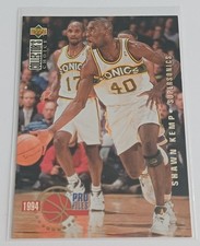 Karte Nr. 203 Shawn KEMP Seattle Supersonics Upper Deck Collector's Choice 1994 DE