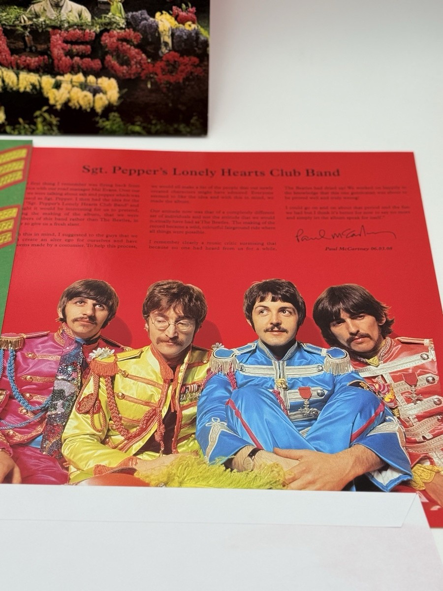 The Beatles Sgt. Pepper's Vinyl LP 2012 Stereo Remaster With