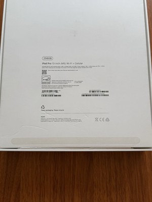 2025 Apple iPad Pro 13” M5, 8th Gen, Black, WiFi + 5G, 256GB (100