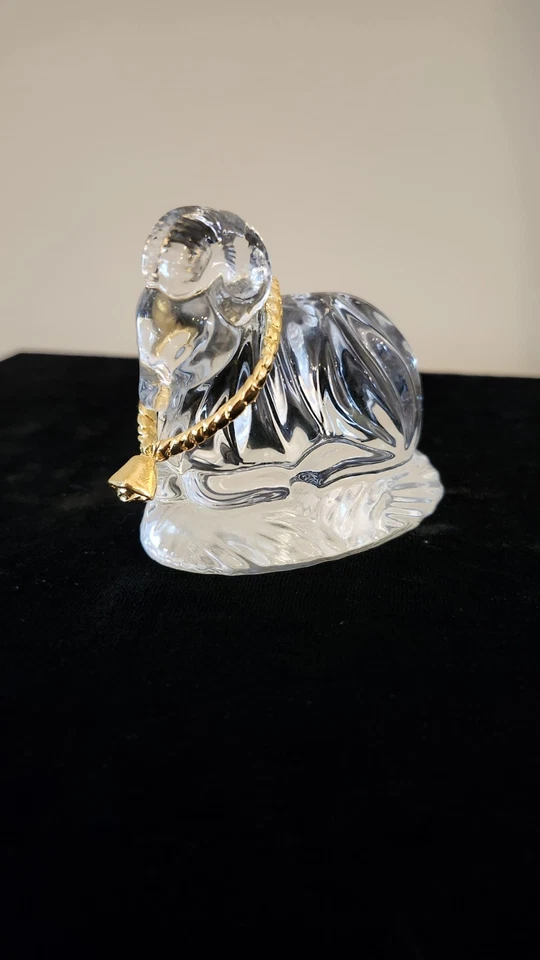 Gorham Crystal Nativity Ram - Image 2 of 4