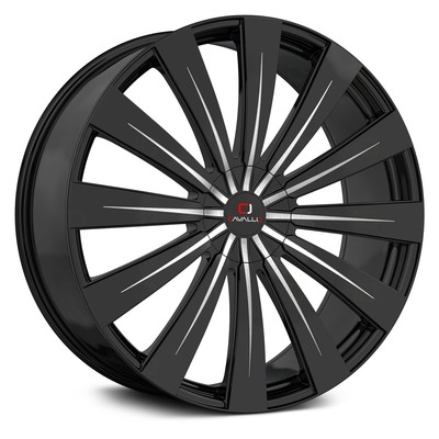 Cavallo CLV-49 Wheel 20x8.5 (35, 5x120.65, 74.1) Black Single Rim