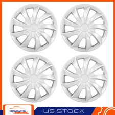 17" Set of 4 Universal Hub Caps Full Wheel Covers Snap-on For R17 Tires