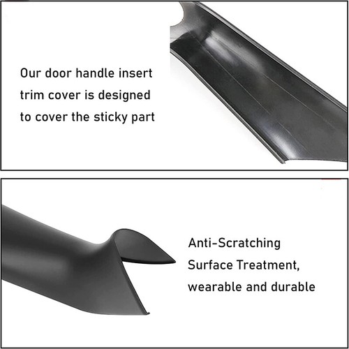 Fit for BMW G30 G38 530i 550i 2018-2023 Pair Inner Door Pull Handle Trim Cover - Picture 11 of 14