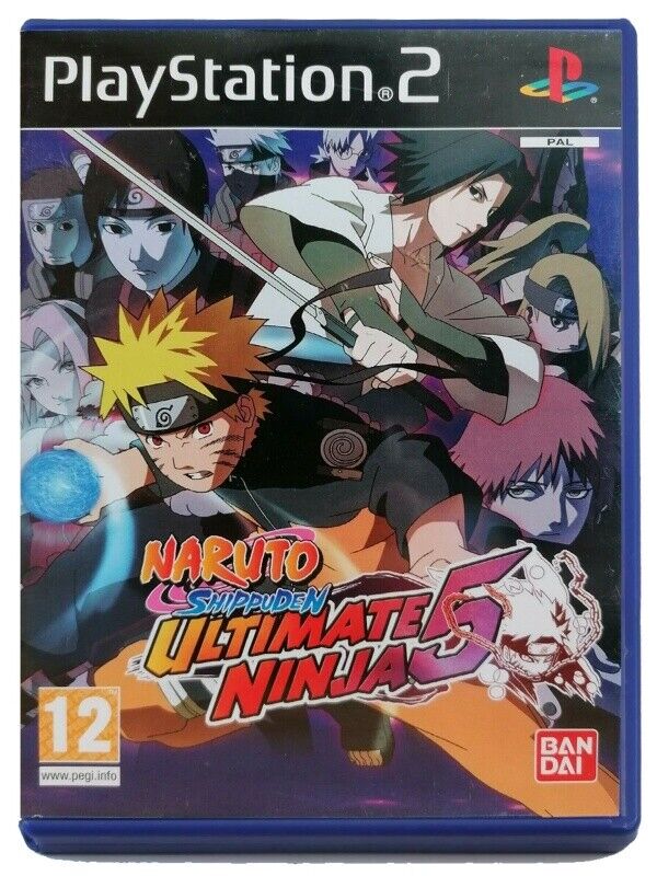 Naruto Shippuden: Ultimate Ninja 5 PlayStation 2 Box Art Cover by  shippudensasuke23