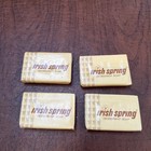 4 Irish Spring Deodorant Soap Vintage 70s 80s Trial Size One Wrapped Bar Sealed