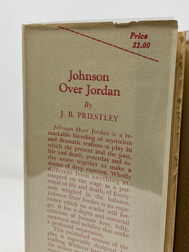 J.B. Priestly - Johnson over Jordan - HCDJ 1st 1st - Drama / Play - Picture 2 of 4