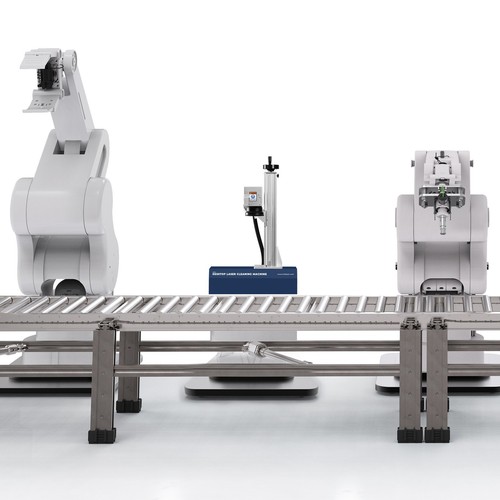 ELC-300 Desktop Pulse Laser Cleaning Welding Machine Bulk Cleaning ofSmall Parts - Picture 6 of 11