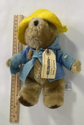 Vintage 10" Paddington Bear Plush Teddy Bear - 1975 Eden Toys Made In England - Picture 12 of 12