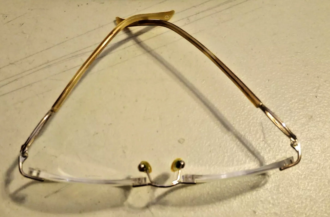 Cote d'azur Boutique Europa 162- 2 ~54-17-135 Full Rim Eyeglass Frames With Case