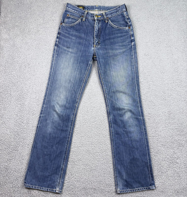 VTG Lee Riders Jeans Mens 26x30 Blue Sanforized Japanese Denim Edwin Tag 28x34