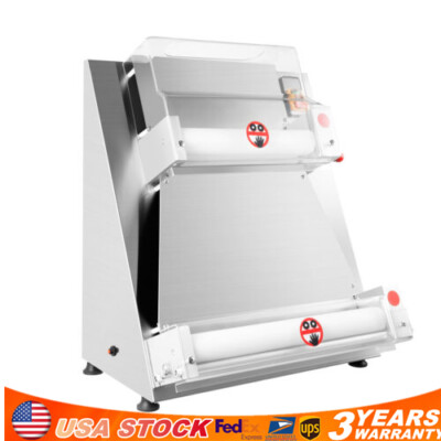 4''-16'' Electric Pizza Dough Press Machine Commercial Pizza Pastry Sheeter Press