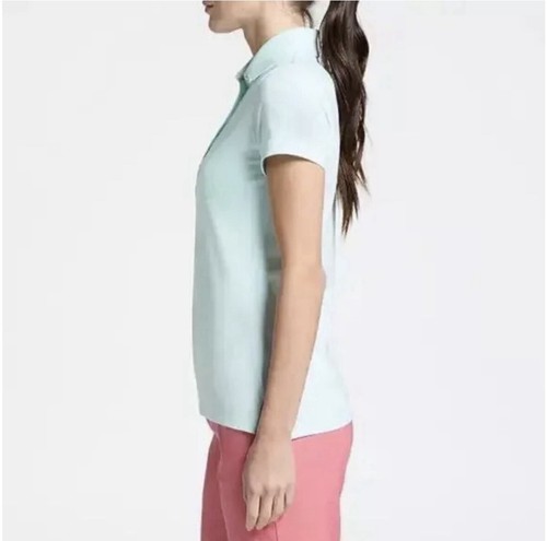 Lady Hagan Womens Pique Short Sleeve Polo XS Pastel Mint Golf Shirt MSRP $50 - Picture 2 of 3