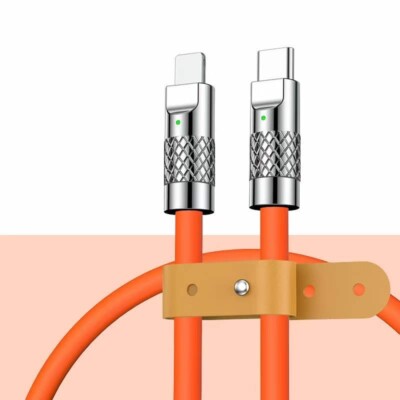 Ladekabel iPhone Samsung Silikon Typ c Schnellladekabel 60w Original Spätikabel
