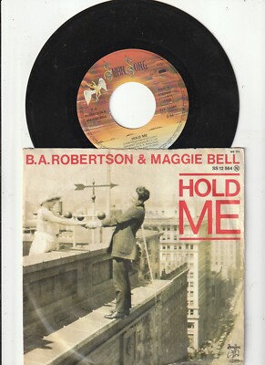 B. A. Robertson & Maggie Bell - Hold Me 7in 1981 (VG/VG) ....