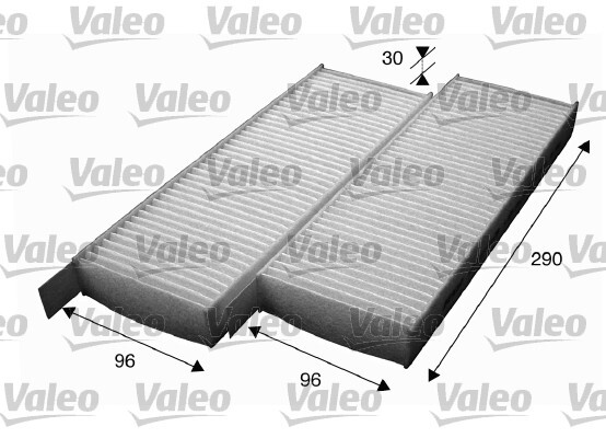 Valeo 715554 Filter, Innenraumluft FÜR CitroËN DS Opel Peugeot Vauxhall-image