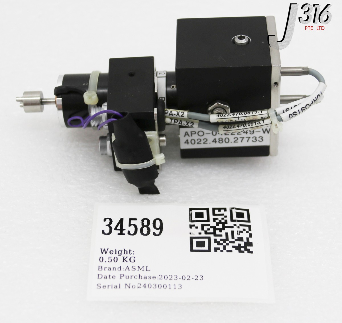 34589 ASML MOTOR ASSY, 4022.470.0512 4022.480.27733 | eBay