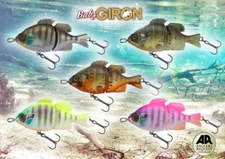 JACKALL Baby GIRON 61 mm 7.8 g sinking bluegill imitate bai High pitch S-stroke