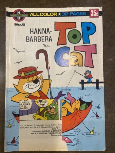Hanna-Barbera Top Cat Comic No 5 - 1966 - Picture 1 of 3