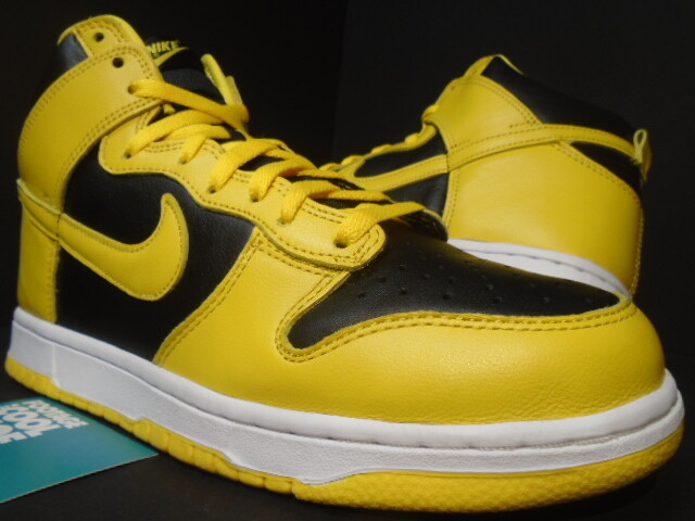 2020 NIKE SB DUNK HI SP BLACK MAIZE YELLOW WHITE WU-TANG