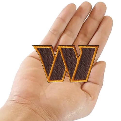 10 pcs Washington Commanders Football Size 3.1"x1.7" Sew Iron on Patch Craft DIY - Picture 2 of 12
