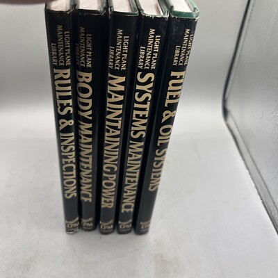 Light Plane Maintenance Library Collection 2nd Ed. - Lot Five Books