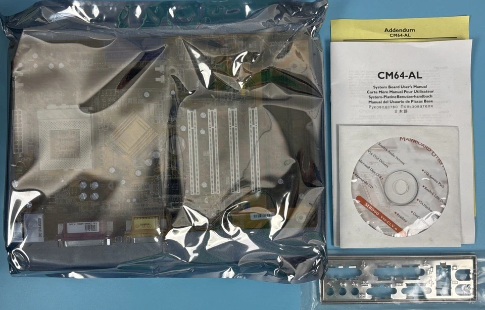 New Sealed! DFI CM64-AL/G Socket 370 Motherboard/Mainboard US Seller Rare Beauty - Image 2 of 4