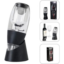 Aeratore per vino decanter per vino con supporto braccio di lusso filtro supp...