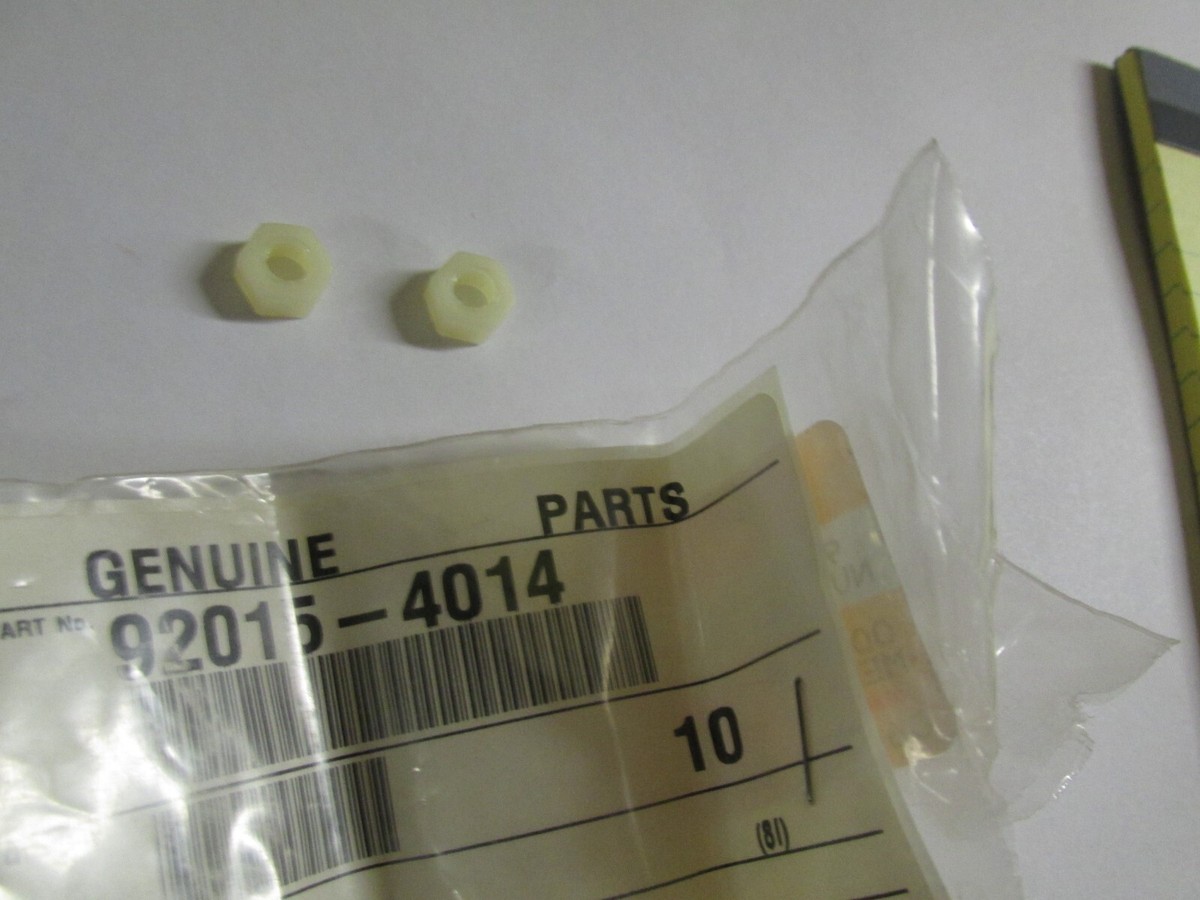 Kawasaki NOS NEW 92015-4014 Plastic Hex Nut 5mm (2) KZ